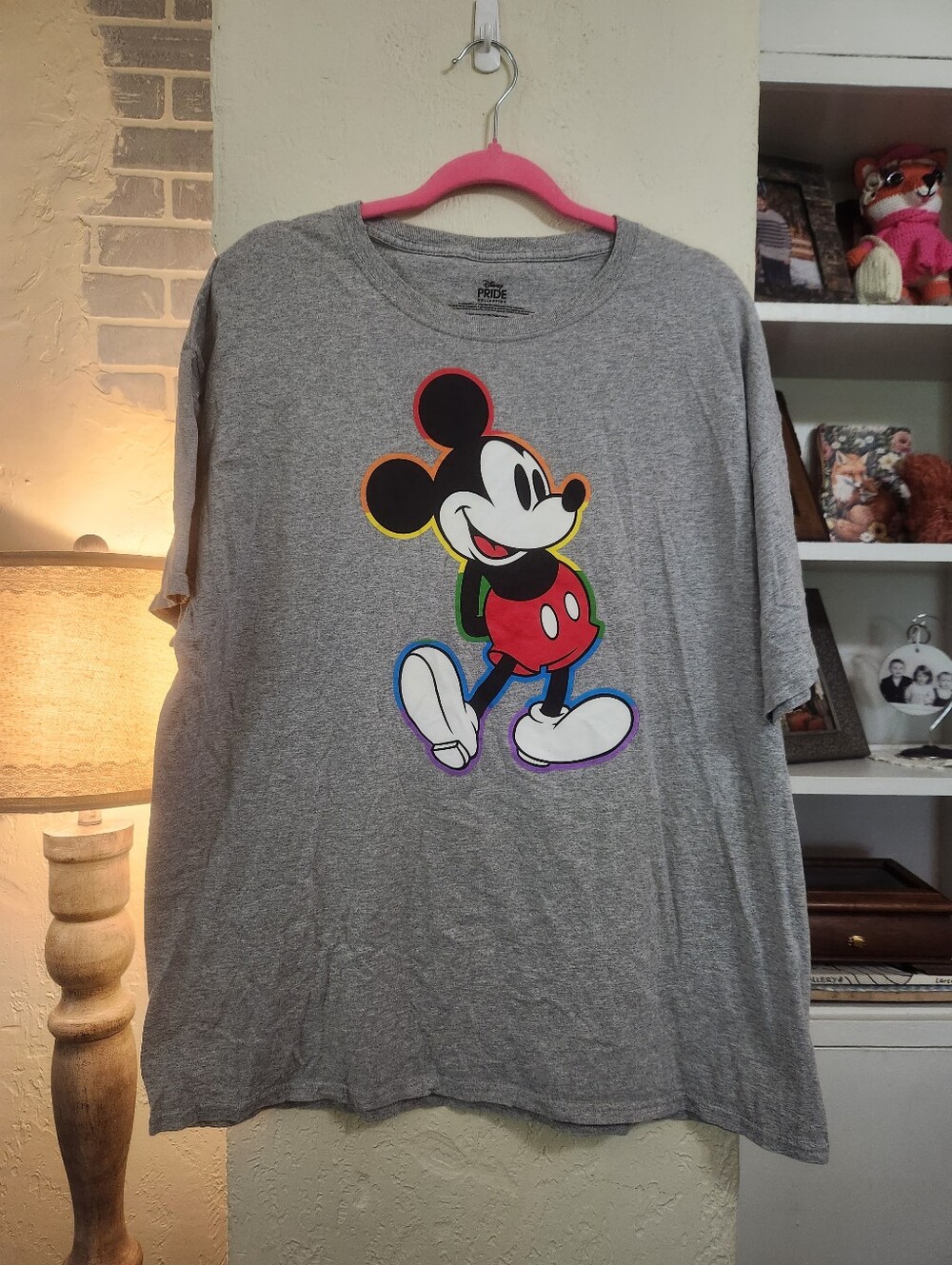 Disney Mickey Mouse pride collection, rainbow colors Size xl P2p 24 EUC